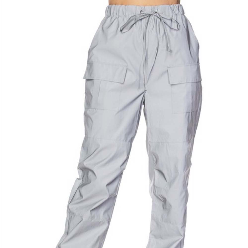 Reflective Cargo Joggers-PRICE TO SELL-no offers